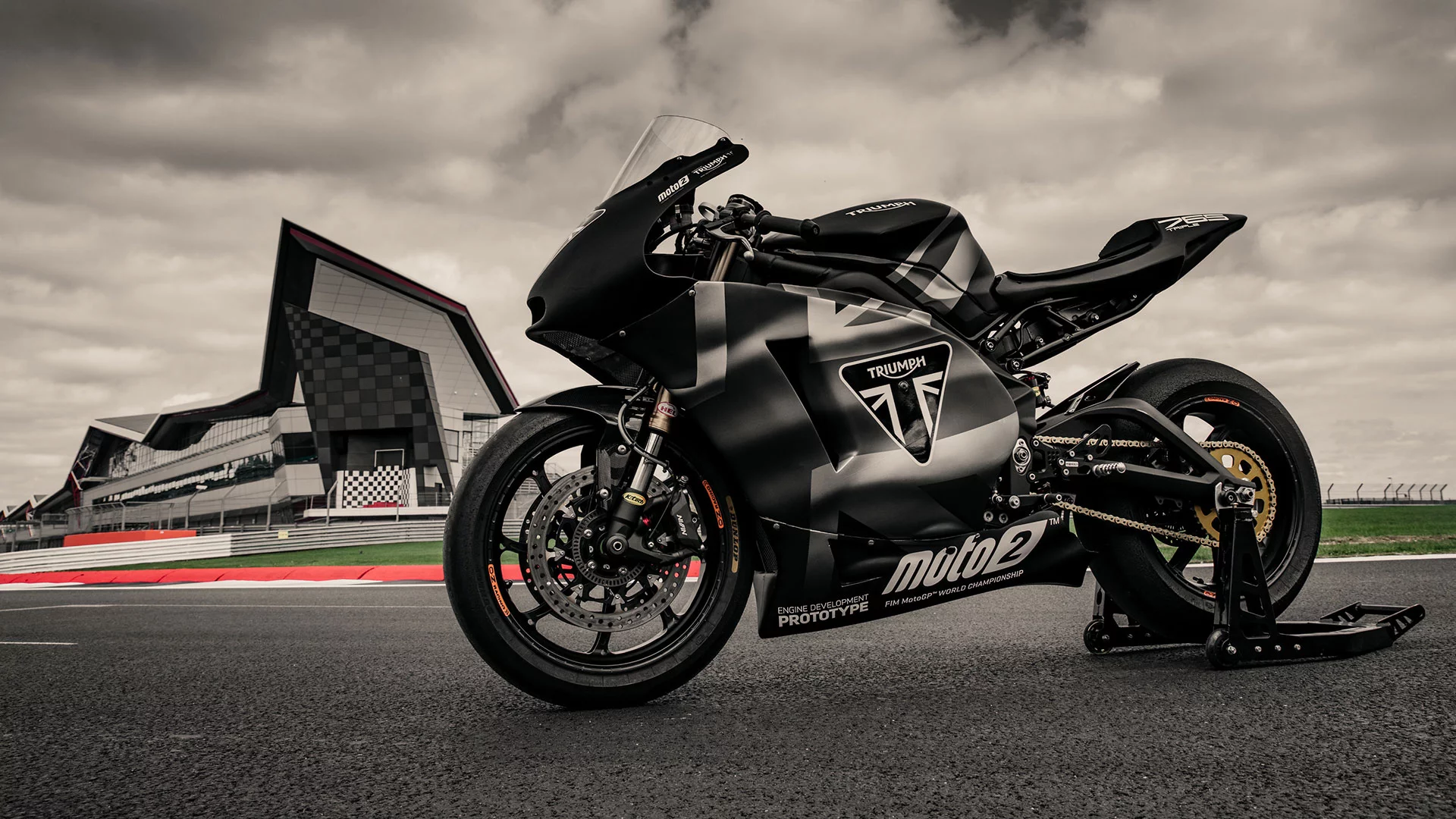 Triumph's Moto2 development prototype