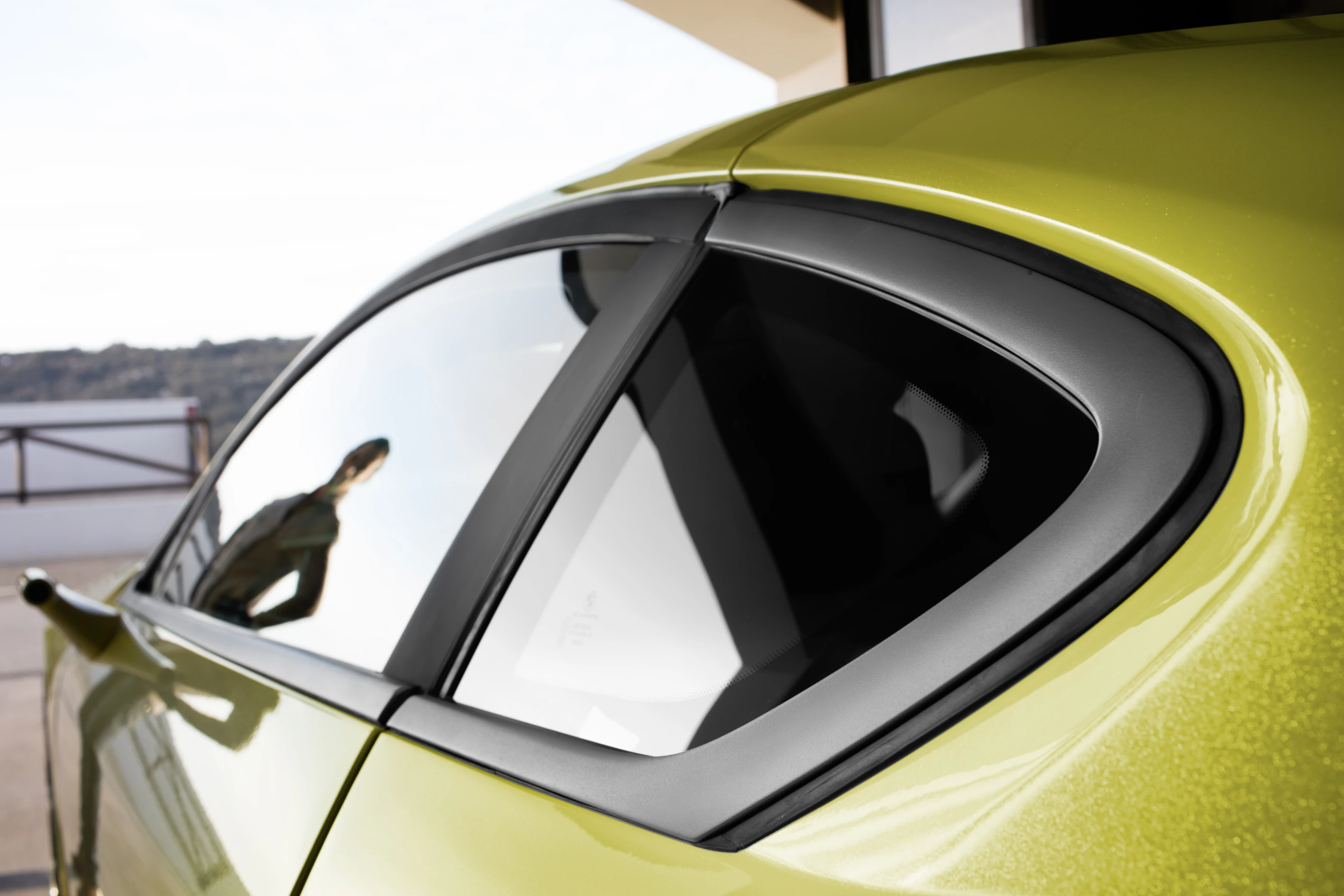 The Etos' camera suite includes side-view cameras in place of mirrors
