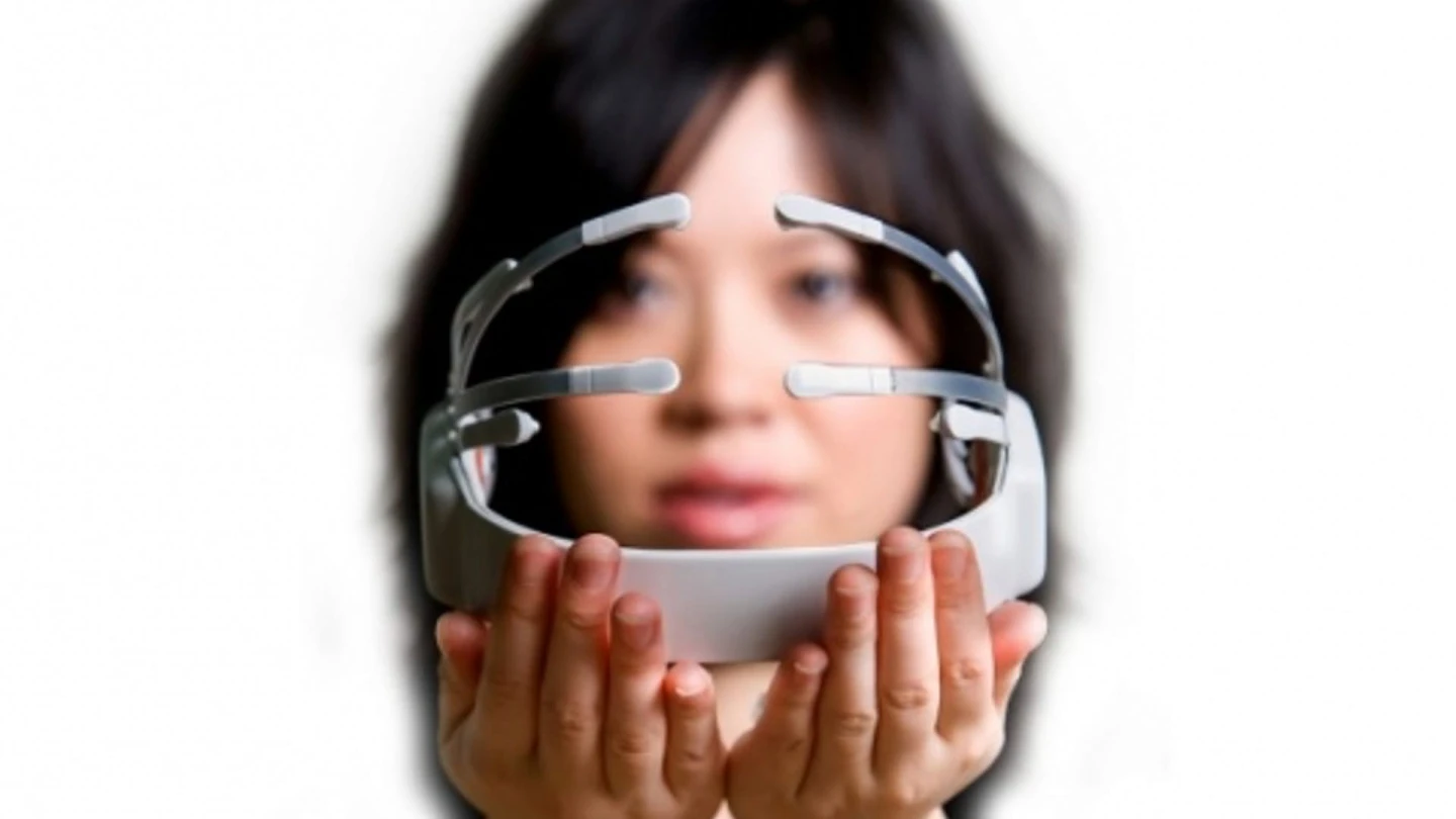 The first EEG headset from Emotiv Systems was one of the early versions to be targeted at consumers