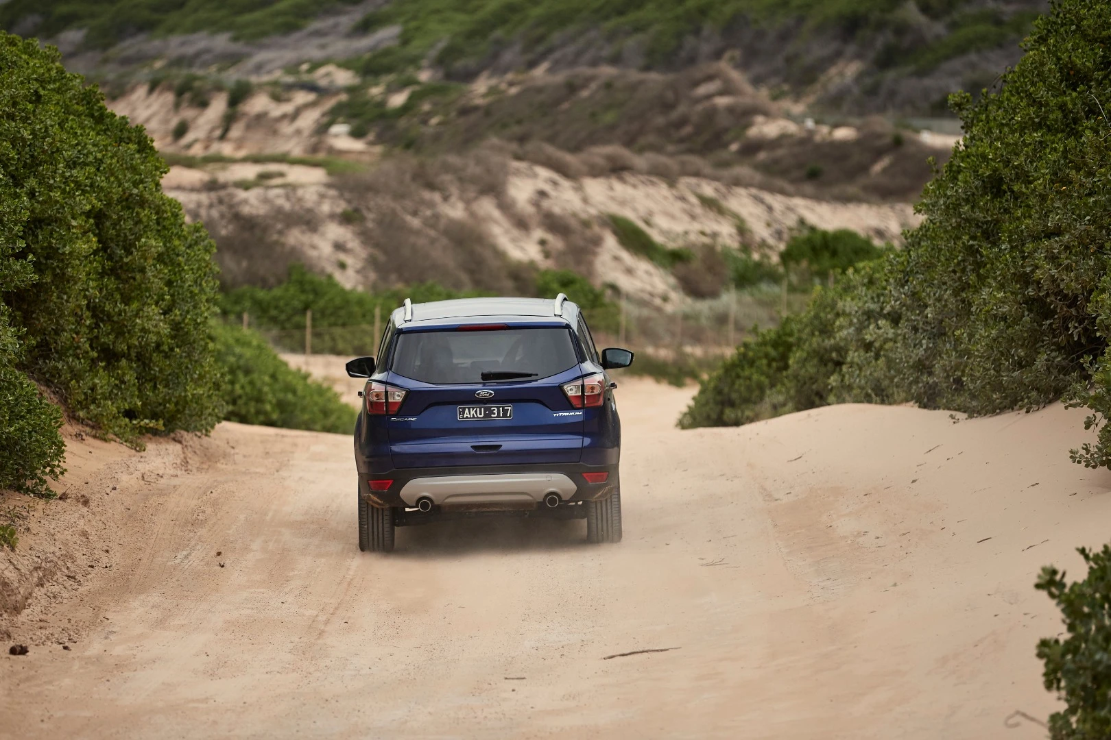 2017 Ford Escape: on the beach