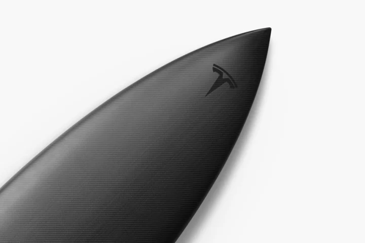 Tesla's limited run of 200 surfboards has sold out within a day of appearing on its store