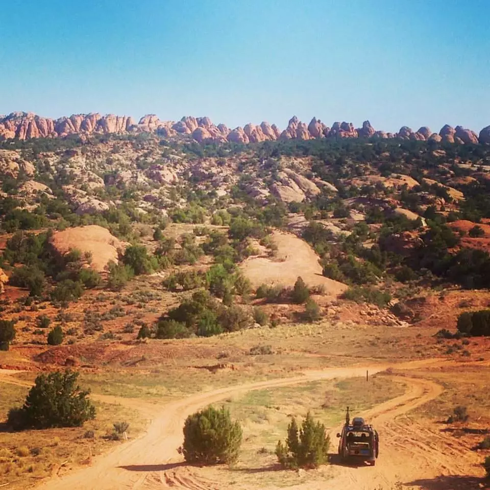 Finding singular campsites like this is what any good camper van or expedition vehicle is about