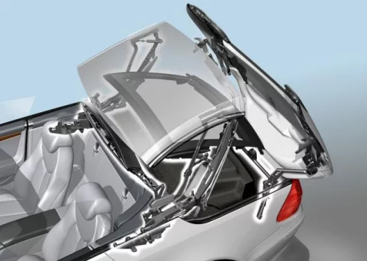 Cutaway of the Vario Roof