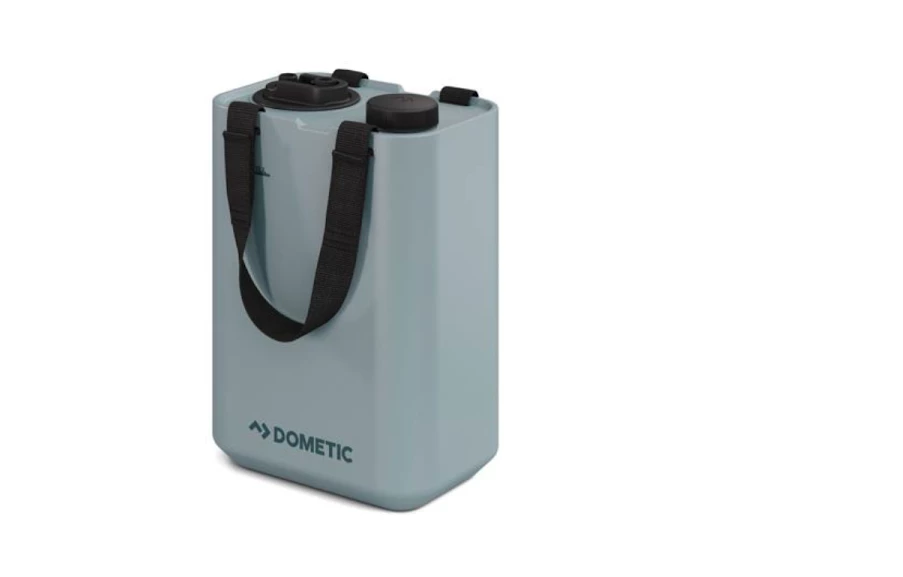 The HYD-J11 holds 11 liters of water and features a versatile spout system