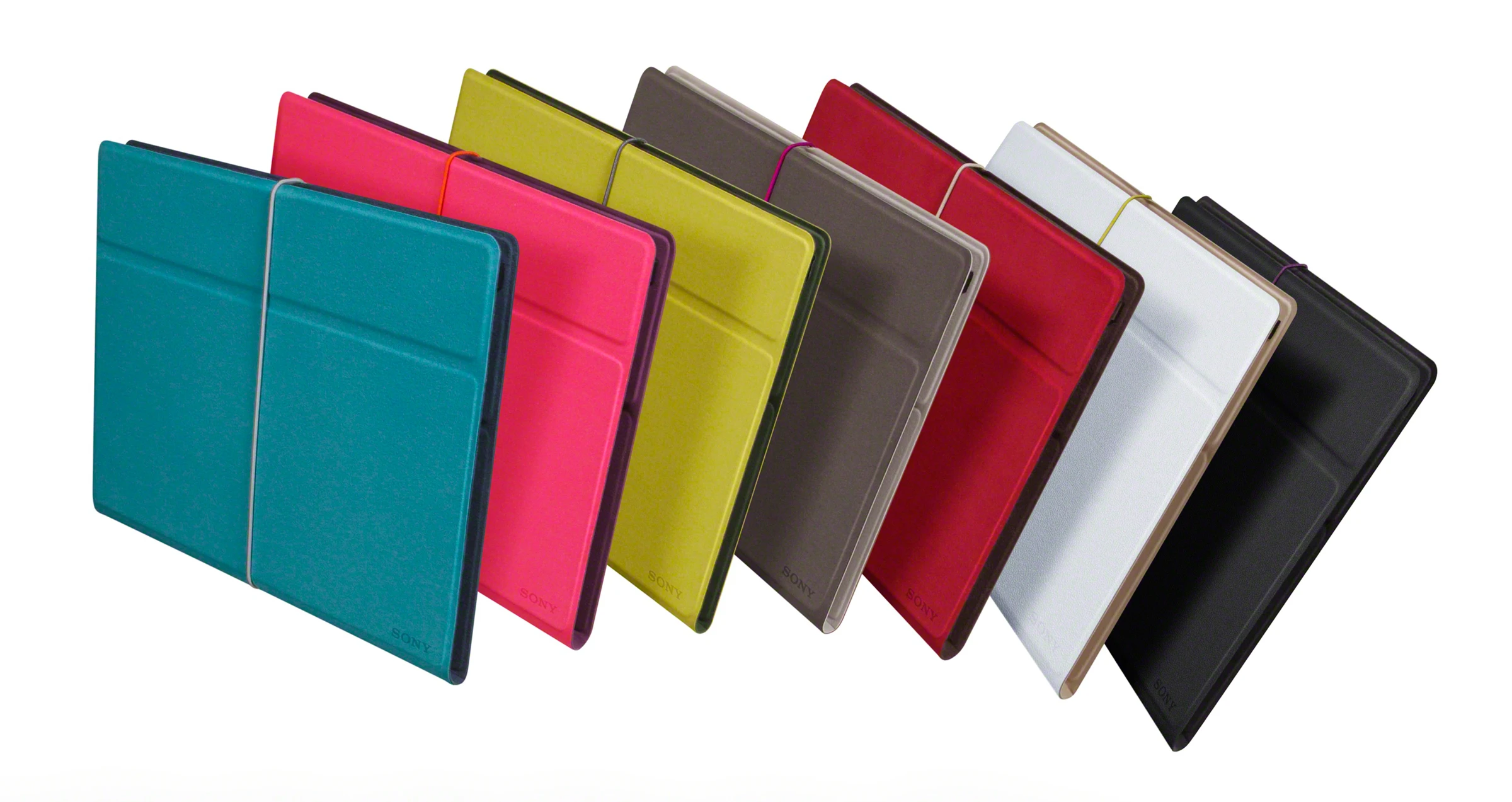 Covers of many colors for Sony's Xperia Tablet S