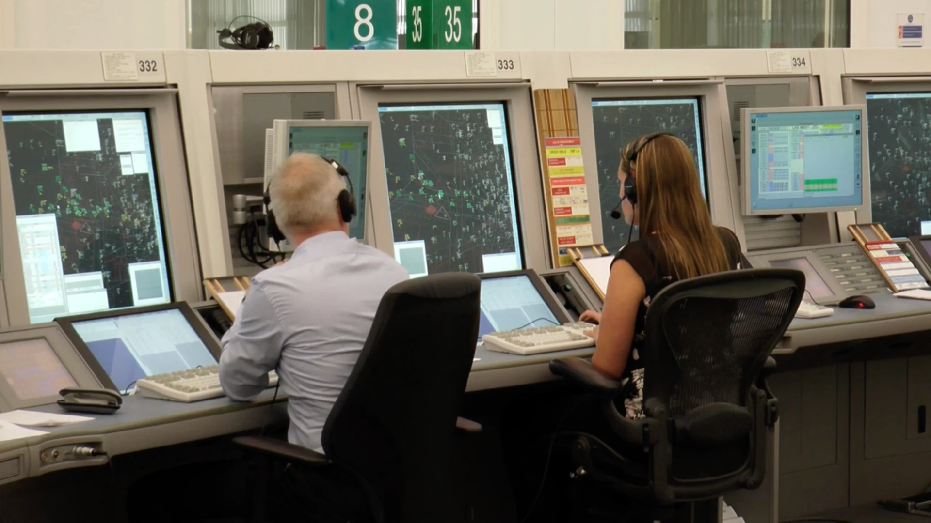 Around one hour of the voyage was through civilian airspace, as the craft was managed by air traffic controllers on the ground