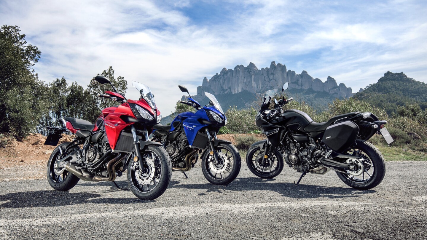 The Yamaha Tracer 700 will be available in three single colors