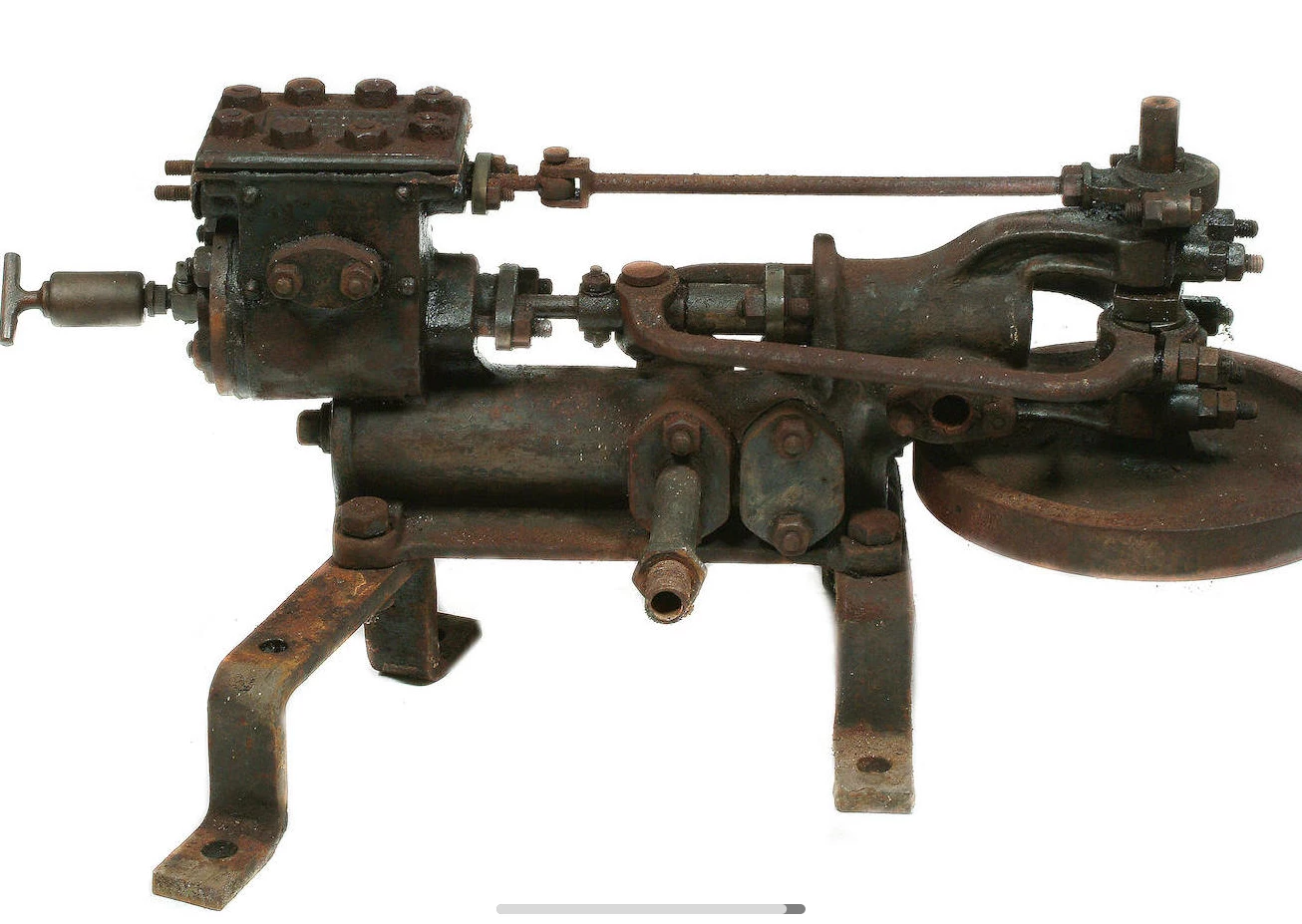 A Mumford full-sized engine-room steam donkey pump