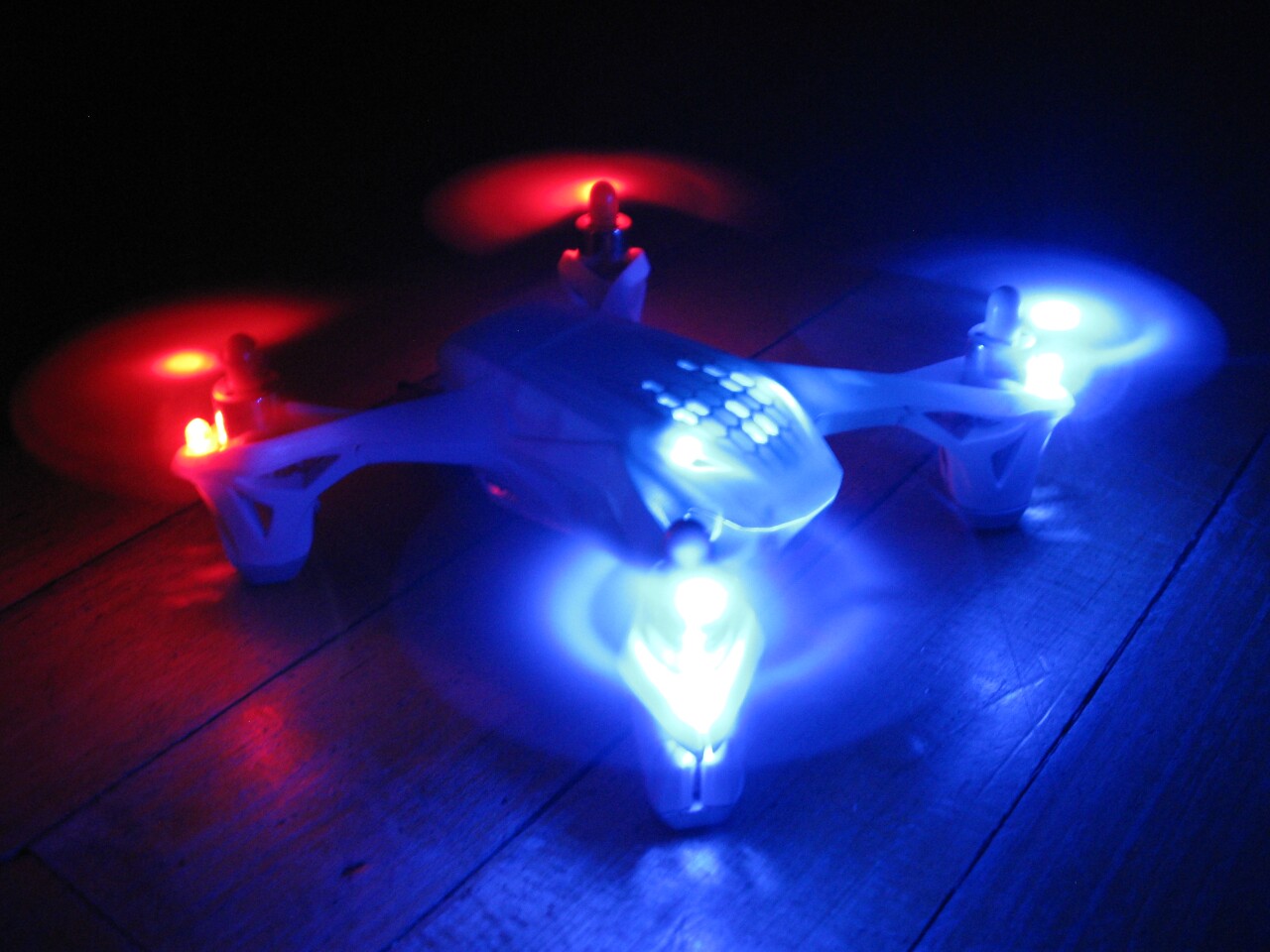 Yes, this shot would have looked better with the FPV in flight, but that would have been almost impossible to get
