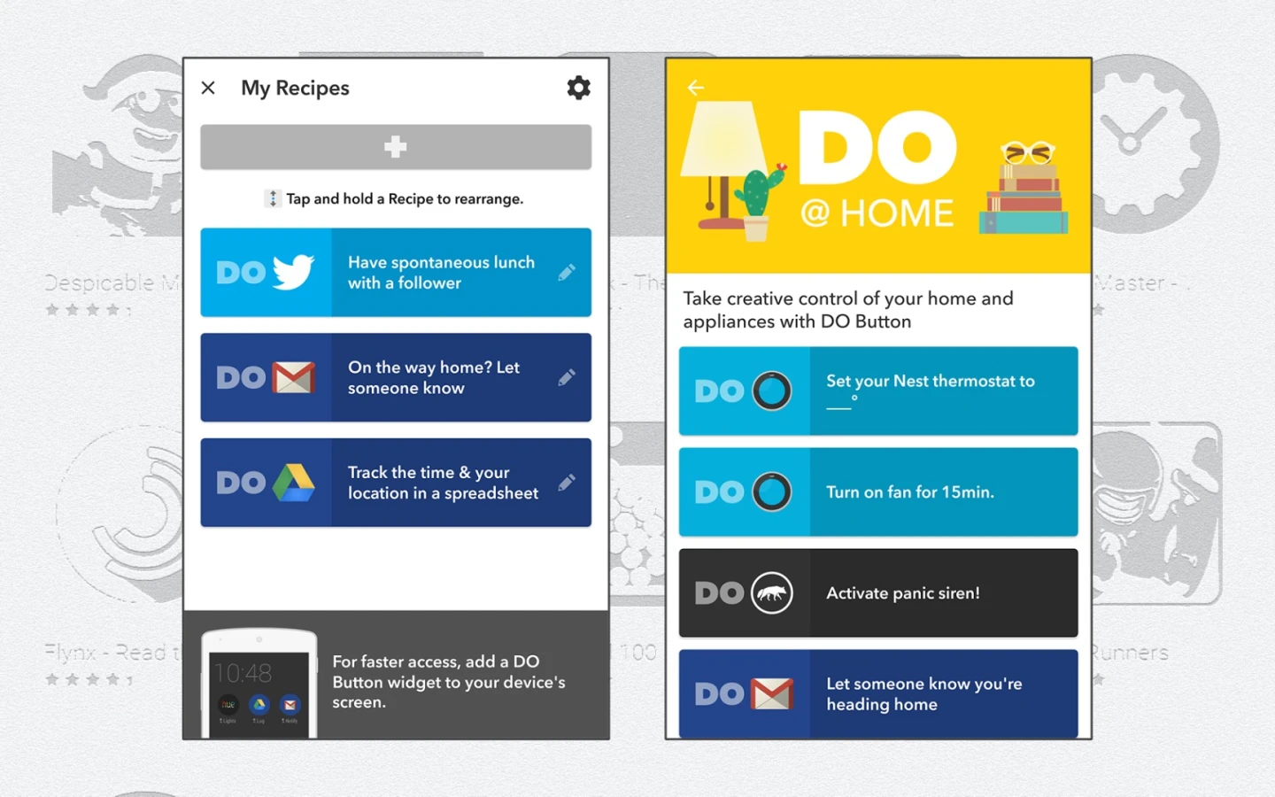 IFTTT Do Button helps you do more with your device