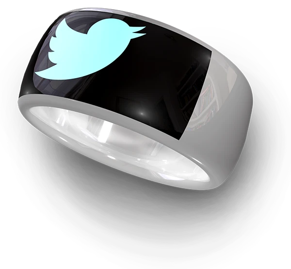 Pairing the Mota Smart Ring with an Android or iOS device will enable notifications such as text messages, incoming calls, calendar events and email to be sent right to your finger