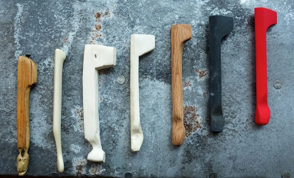 The various prototypes of the Guitar Triller