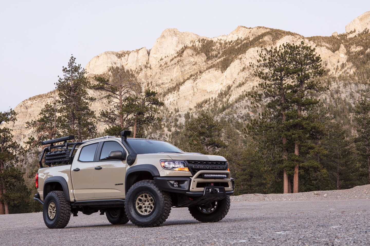 Chevy turns the Colorado ZR2 into a proper offroad expedition pickup
