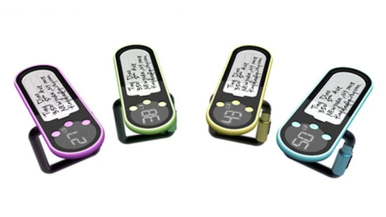 The Weigh To Go is a combination luggage tag/scale