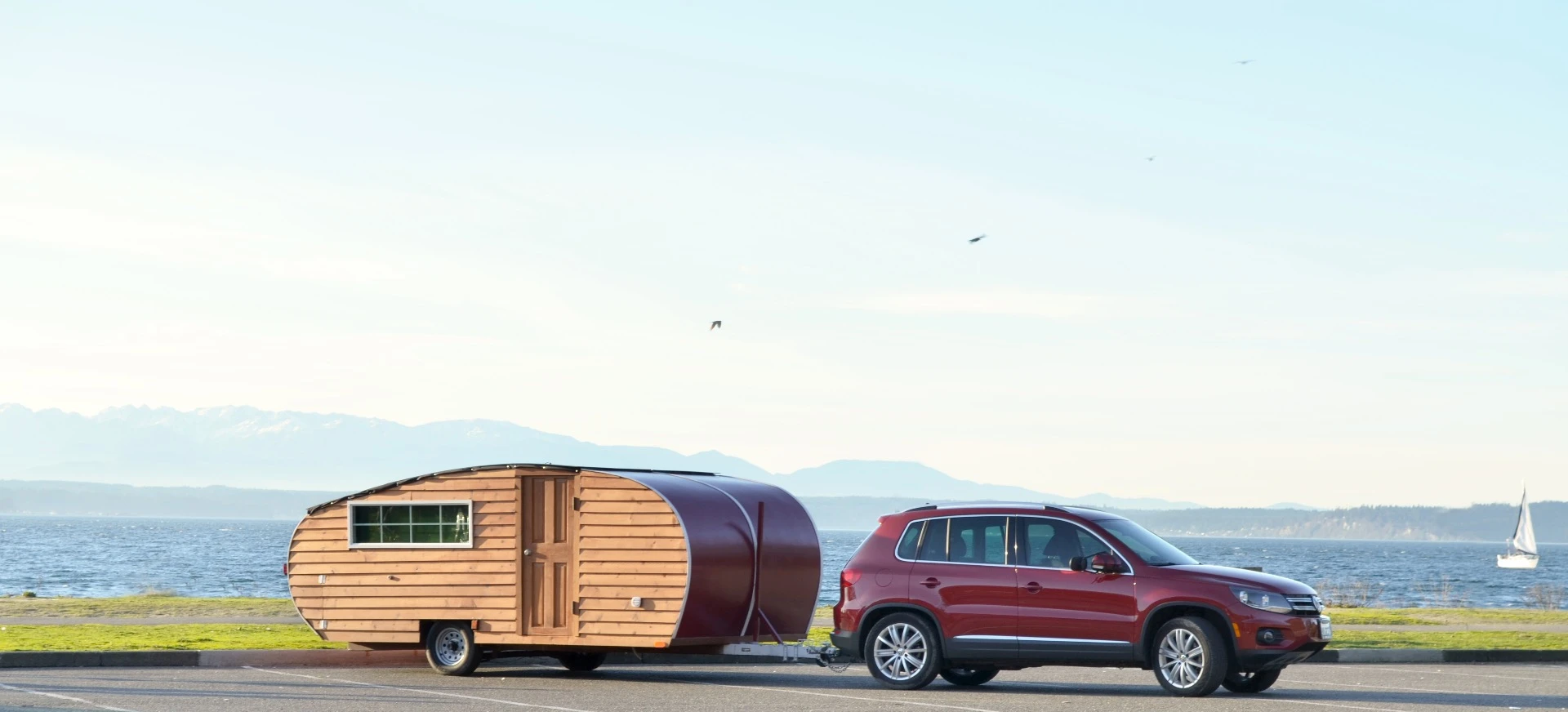 The firm promises a three-night rental for pledges of US$535, while hopefully securing your own trailer will set you back $25,995