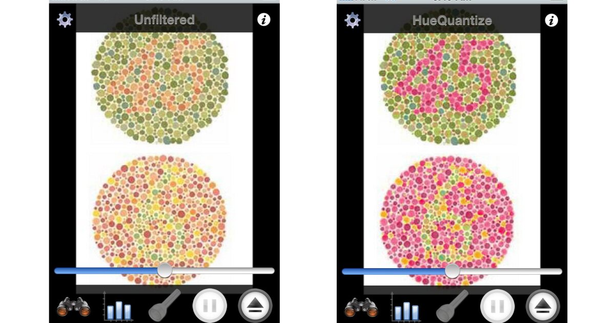 DanKam app clears up color blind confusion
