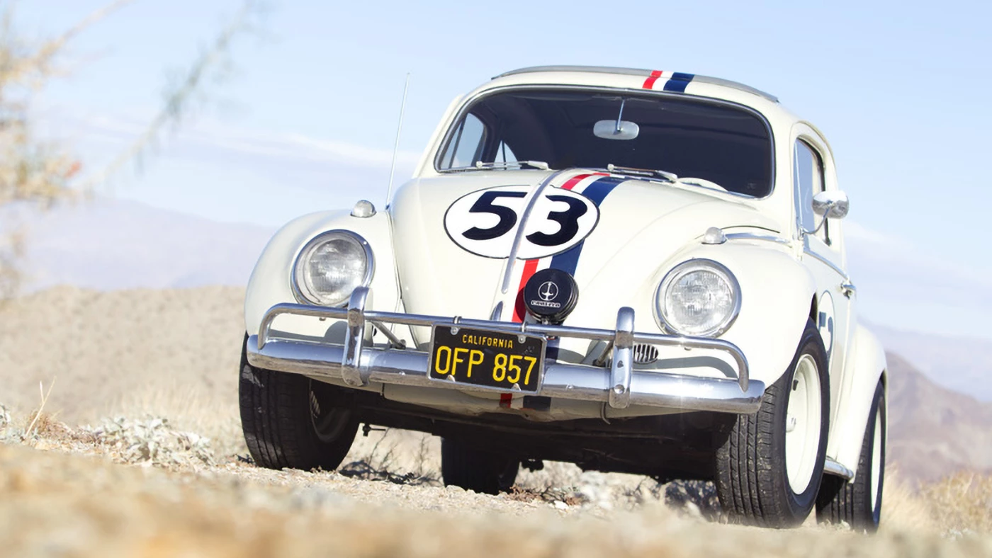 The fourth most valuable Herbie ever sold at auction, and equal ninth most valuable Volkswagen Beetle ever sold. This 1963 Volkswagen Beetle sold for $66,000 at a Gooding & Co Scottsdale auction in 2012 | Auction Link