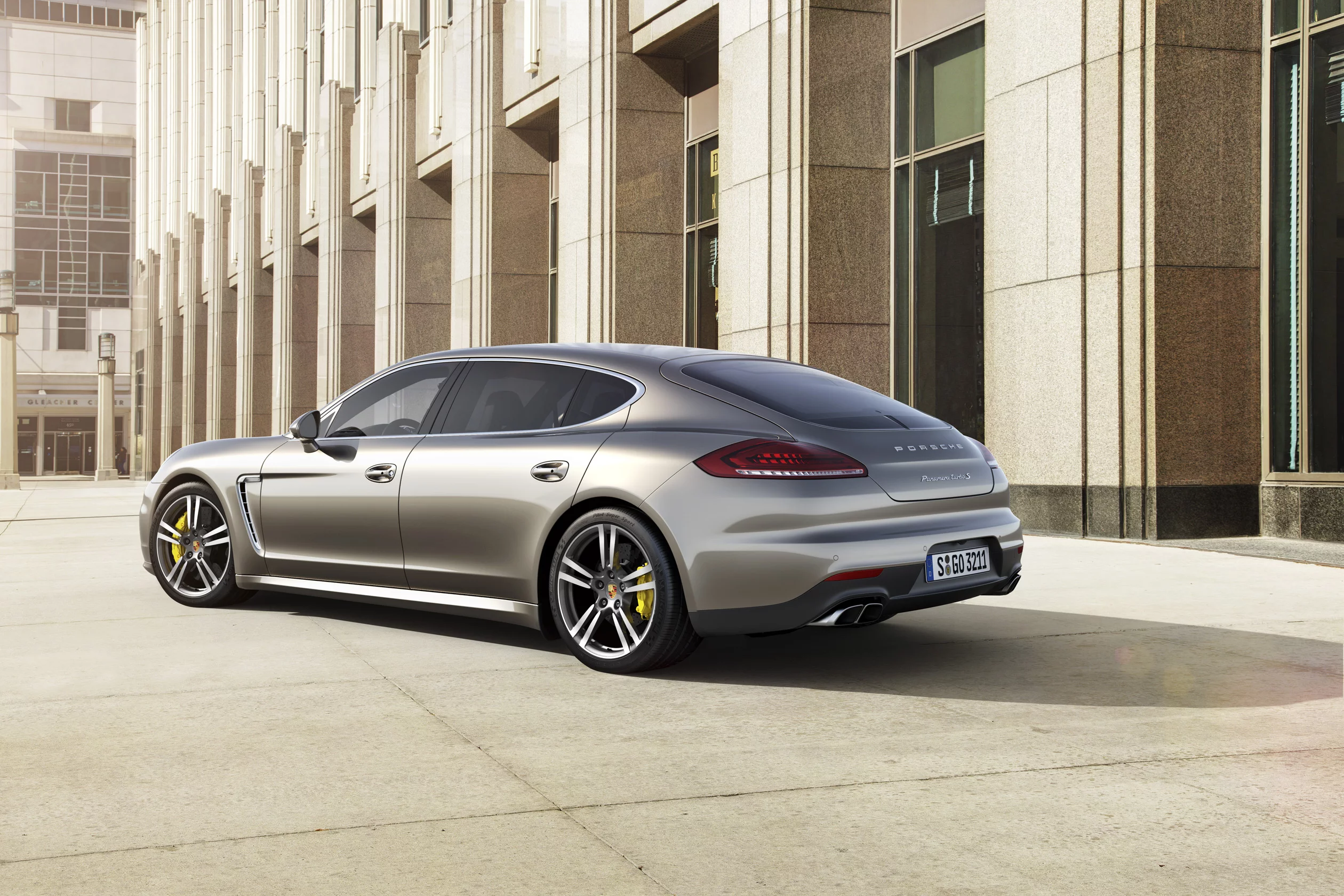 The Turbo S includes all of the active chassis systems available to the Panamera as standard
