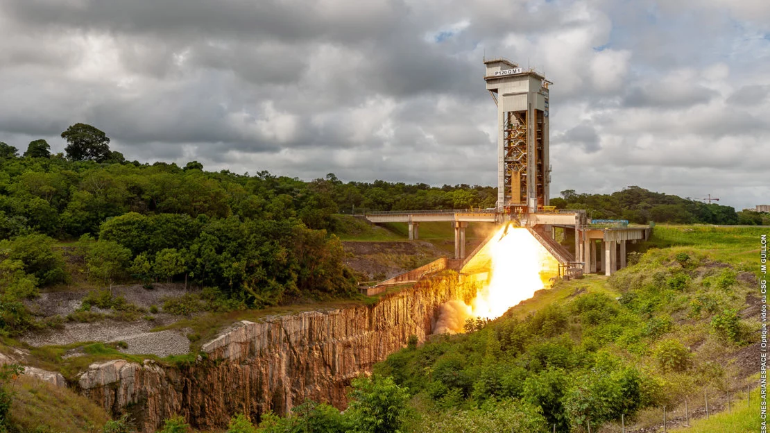 Static test of the Vulcain 2.1 in January 2019