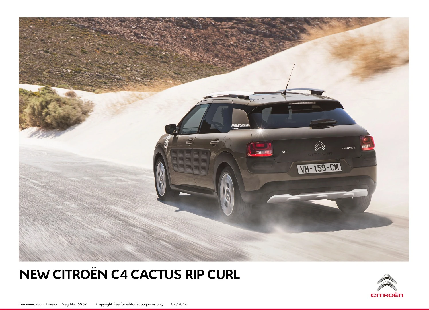 The Citroën C4 Cactus Rip Curl will be offered with two engine options
