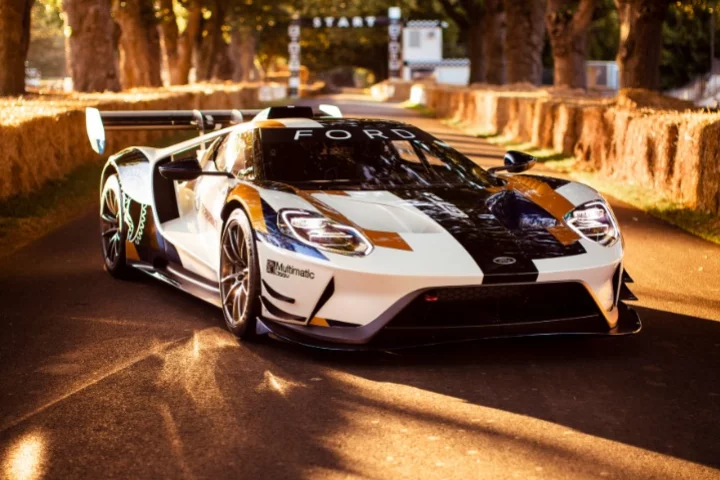 The Ford GT Mk II, built for the track