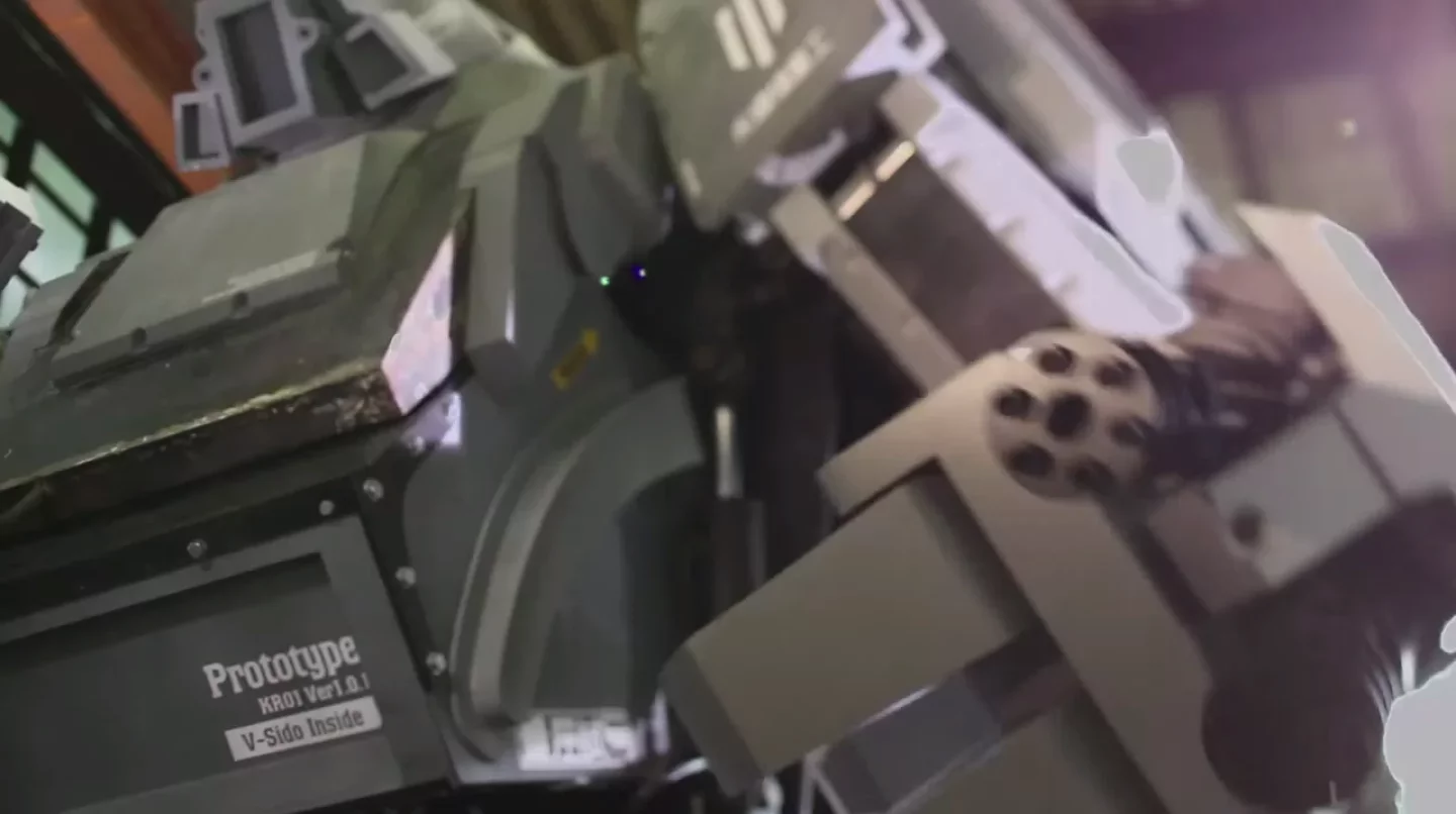 Its two gatling guns can fire 6000 BBs per minute