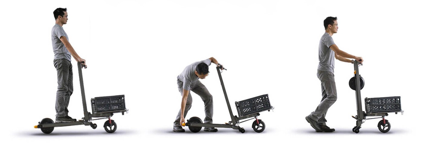 The Mimo C1's transformation process is said to take just three seconds