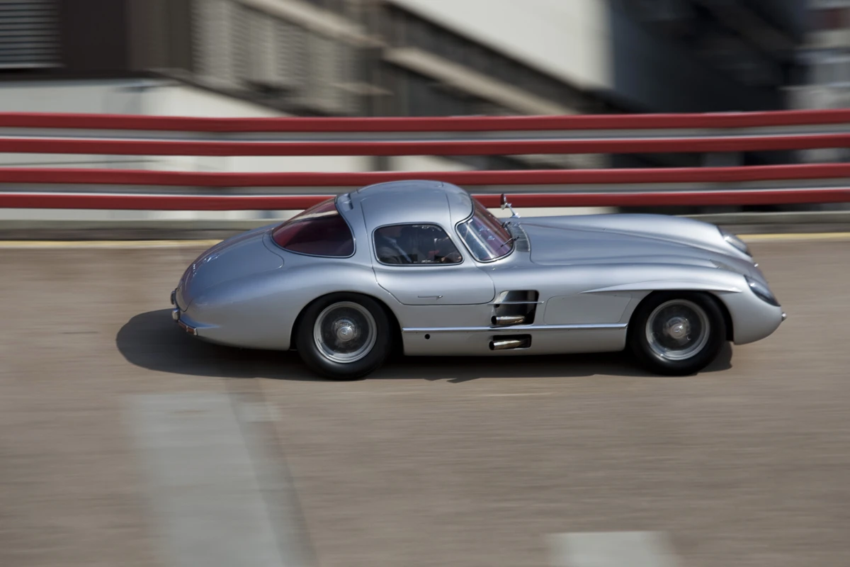 Only two Mercedes 300 SLR coupés were built