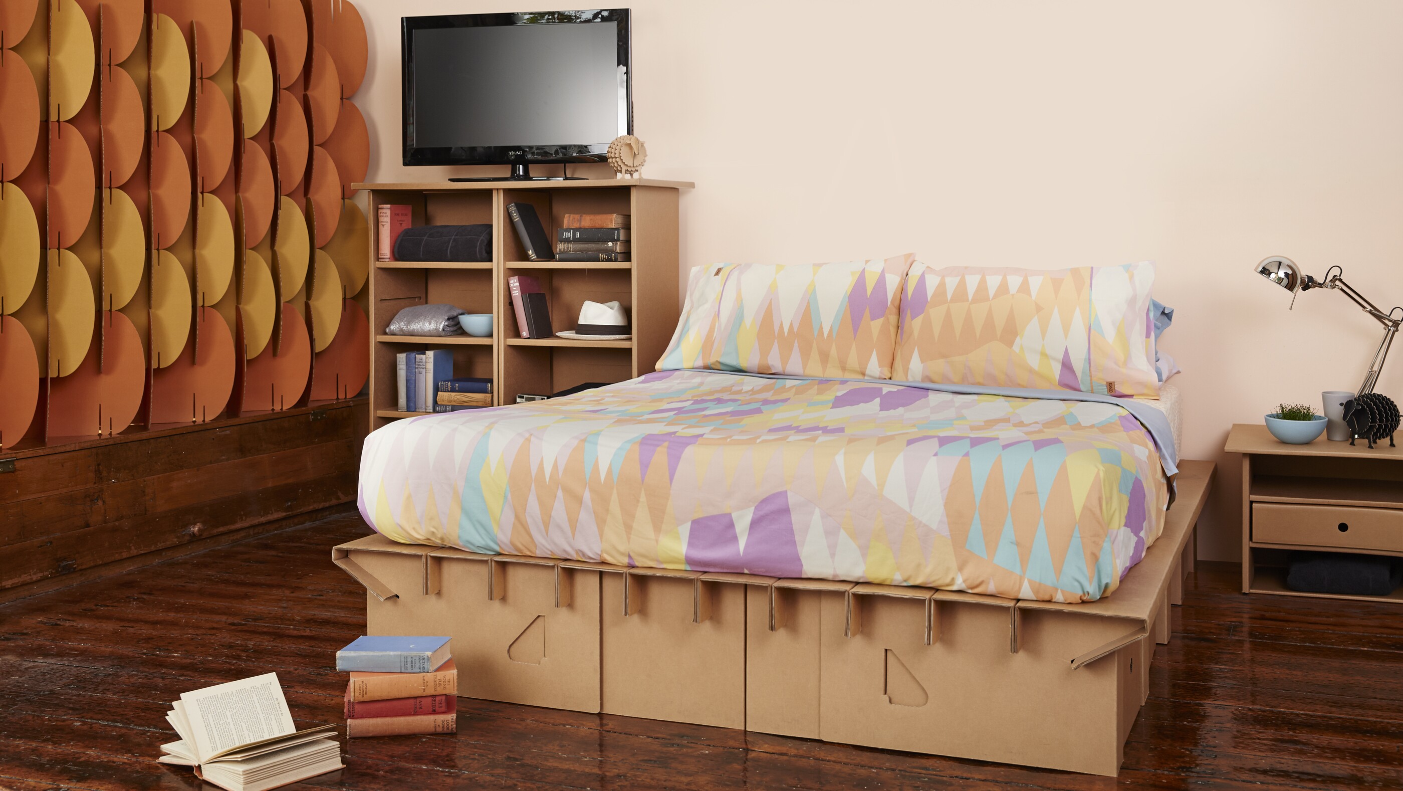 Karton offers recycled cardboard creations for home furniture