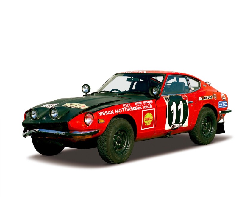 The Gripz' designers aimed to pay homage to one of the brand's first attempts at a "crossover" – the 240Z racer