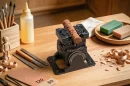 The AxiGlide dual-axis vise is presently on Kickstarter