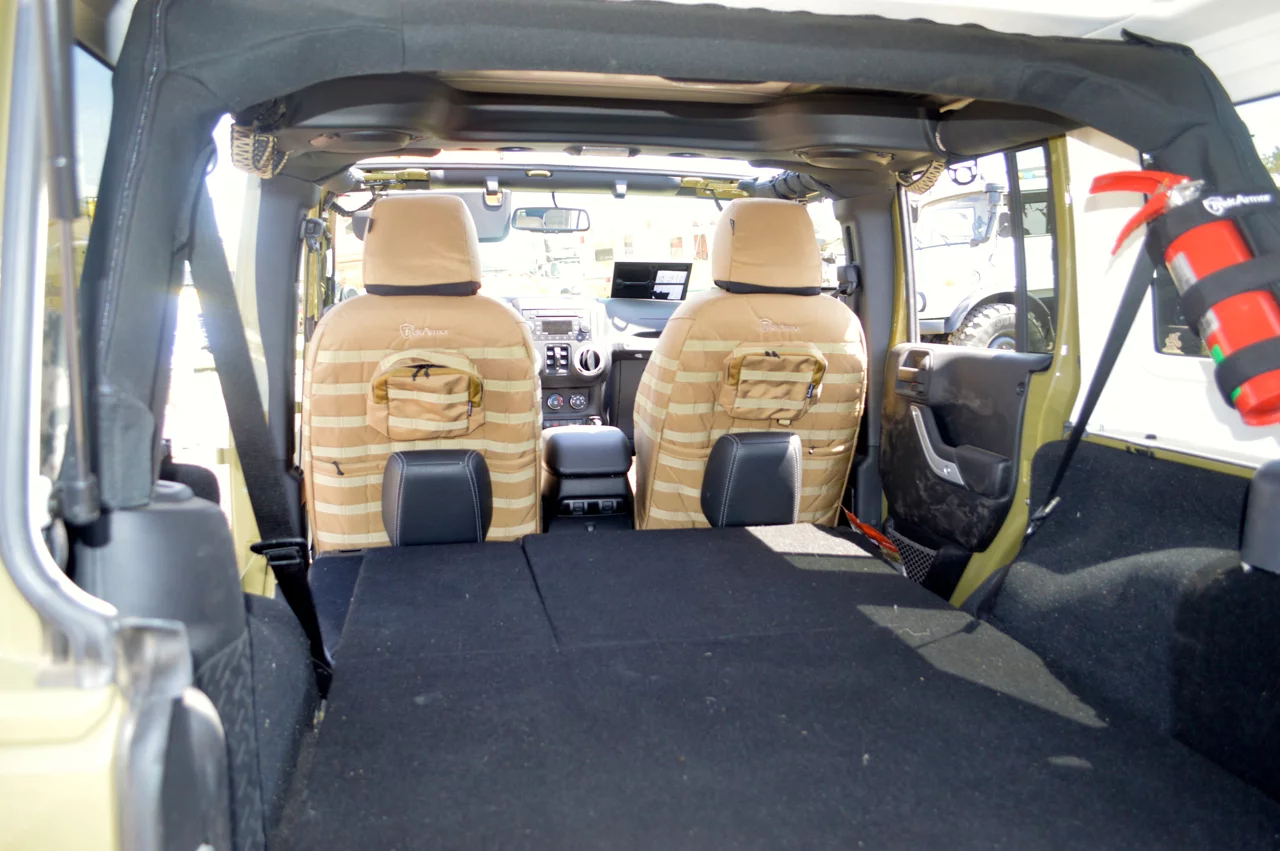 Inside the US Air Force Jeep