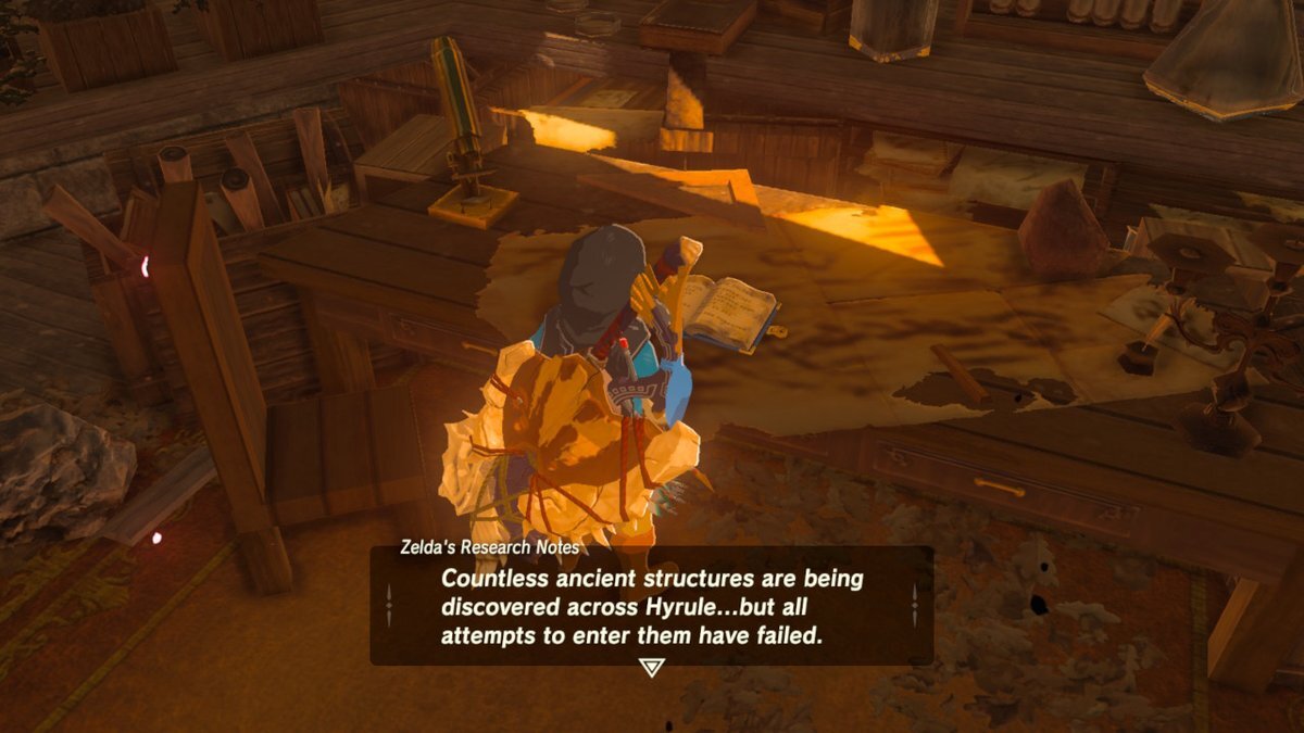 Zelda's research journal.