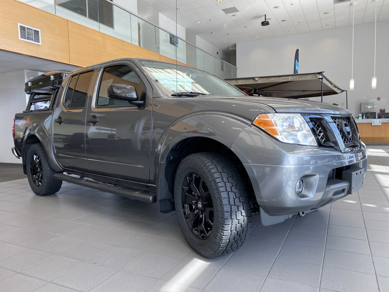 This 2021 Frontier Outpost is listed for sale on Caravan Outfitter's website