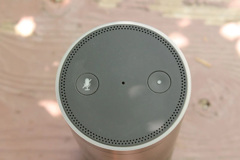 Echo's top rim light also indicates volume level.