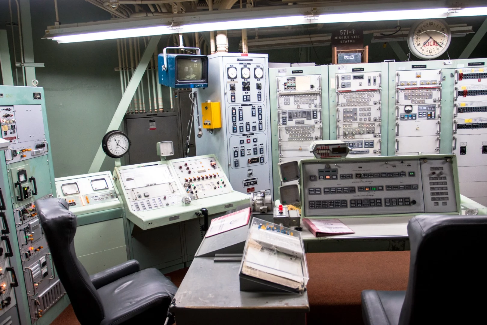 It required two officers with official keys and the Presidential GO codes to arm and launch the missile