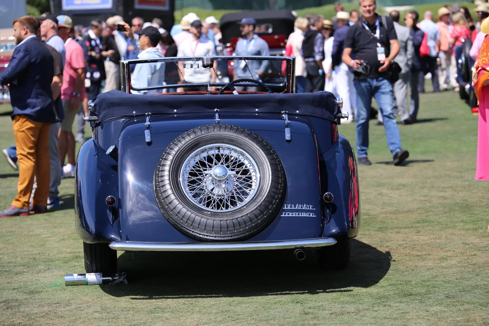 One of many Delahayes onsite this year