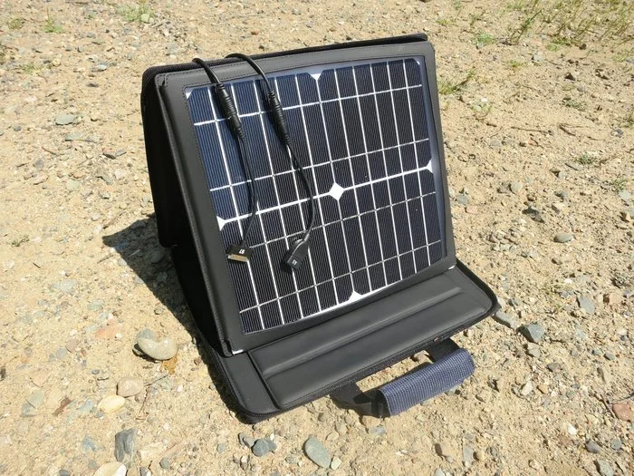 SunVolt is a portable solar charging station which is said to charge multiple devices as quickly as a wall socket