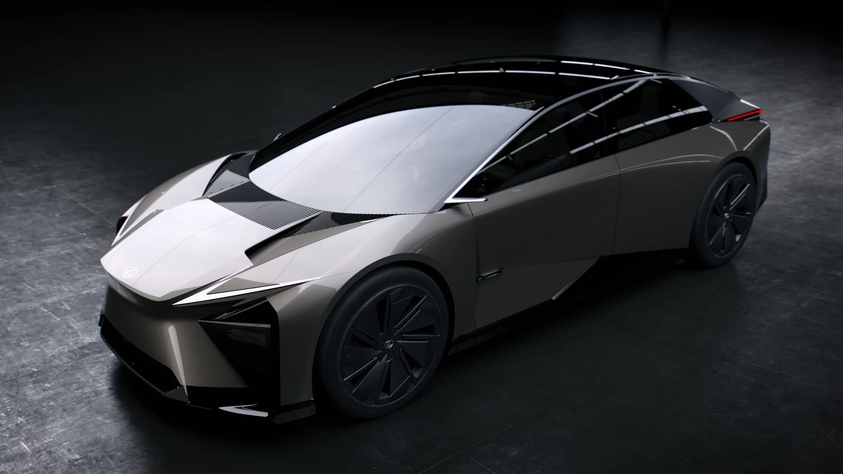 The LF-ZC concept car "offers a glimpse into the brand's future"