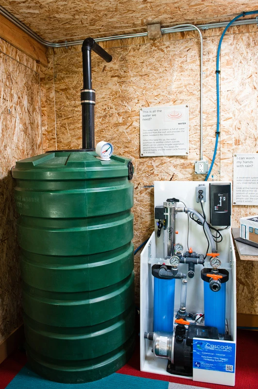 The SEEDclassroom is designed to be a portable teaching space available at short notice, and yet which meets its own energy and water needs