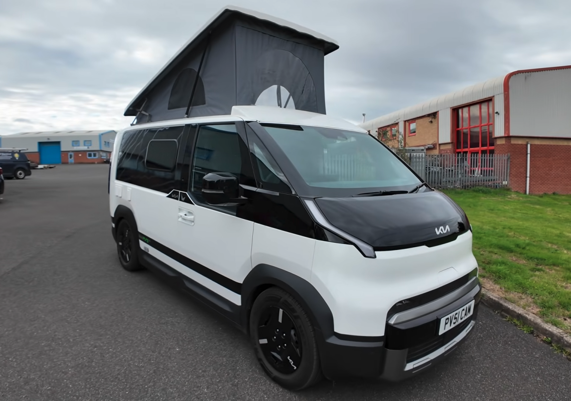 Kia iCamper pumps serious versatility into all-electric tiny camping