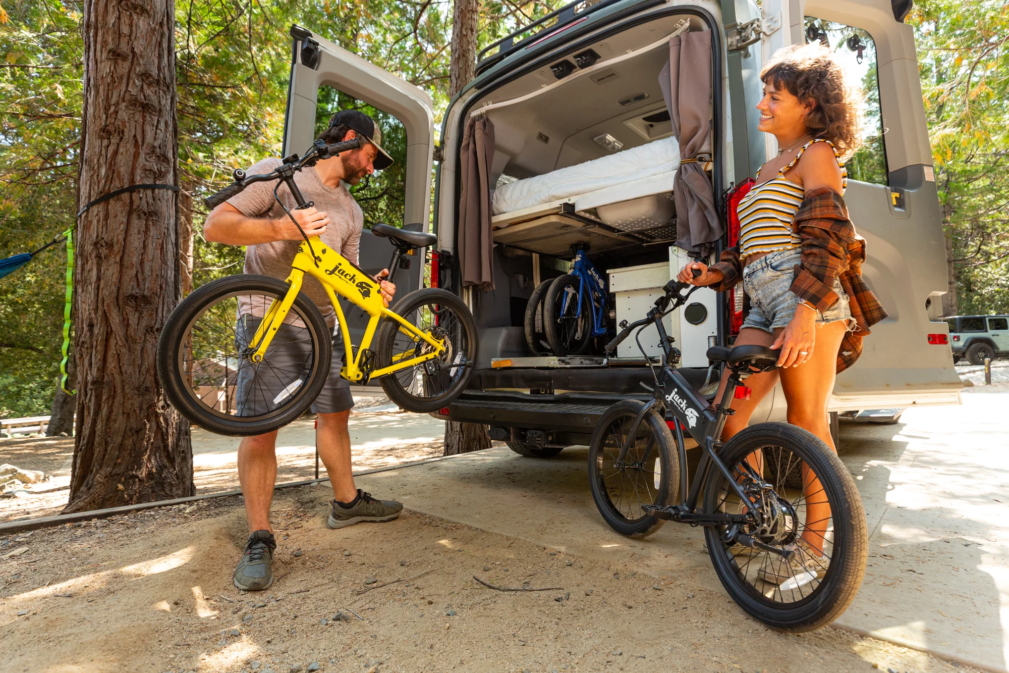 At 4ft long and with a new stem making for a faster fold, the JackRabbit OG2 can be thrown in the back of the camper between rides