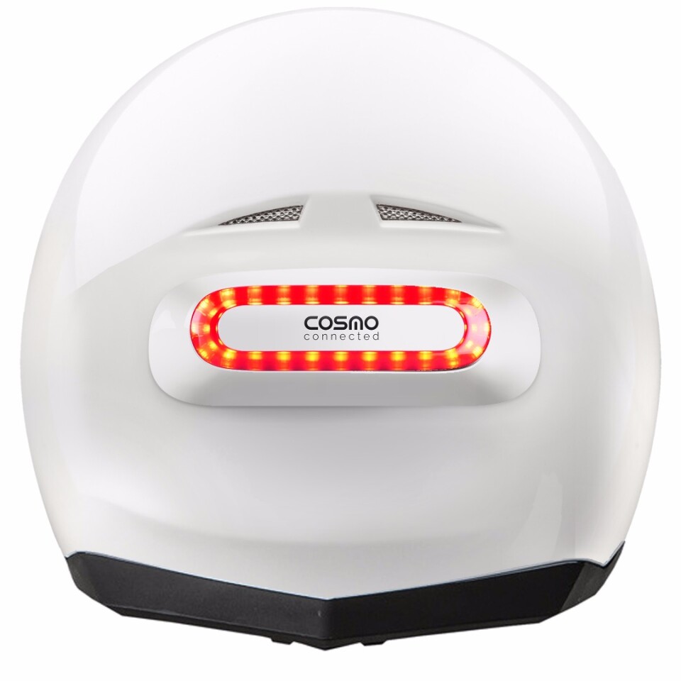 The Cosmo Connected smart brake light can also double as a pulsating hazard light