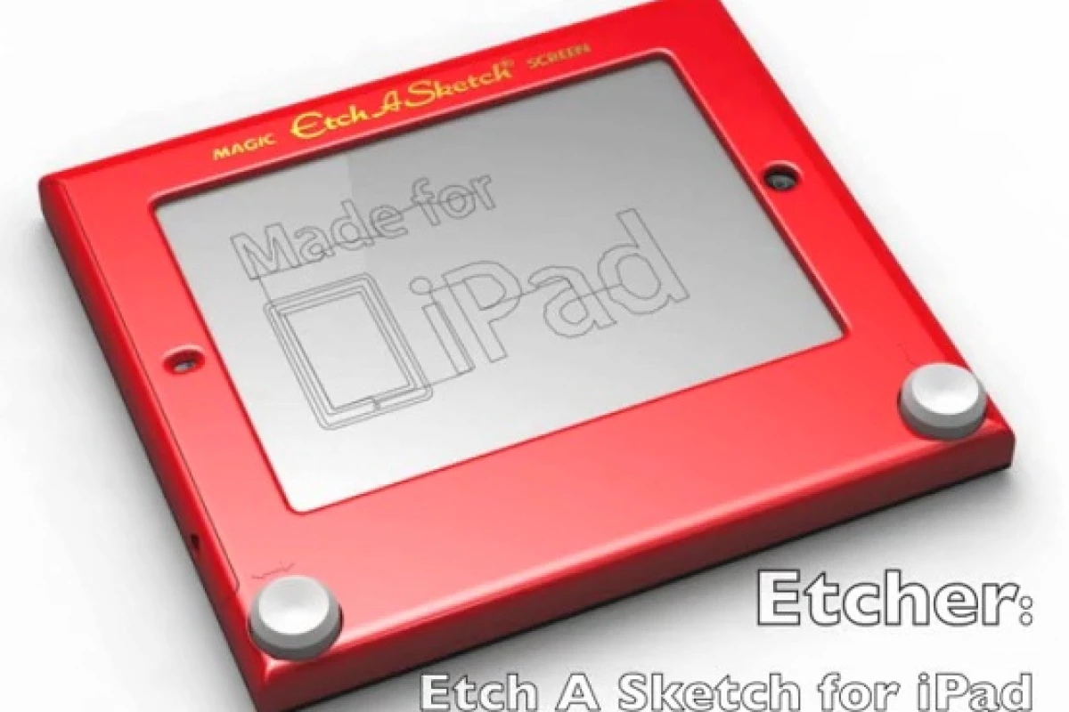 Etcher: Etch A Sketch for the Apple iPad