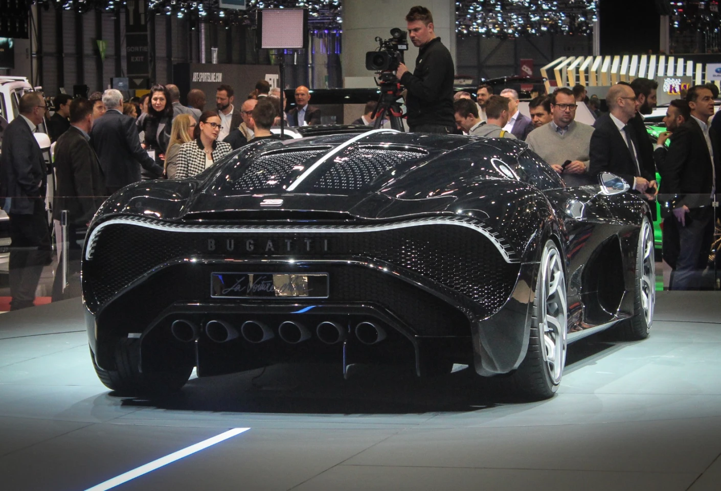 With its sale price of €16.7 (including luxury taxes), La Voiture Noire is the most expensive new car ever sold