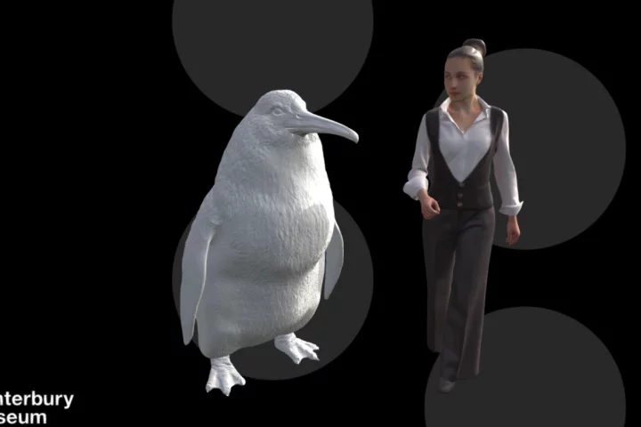 3D reconstruction of the monster penguin