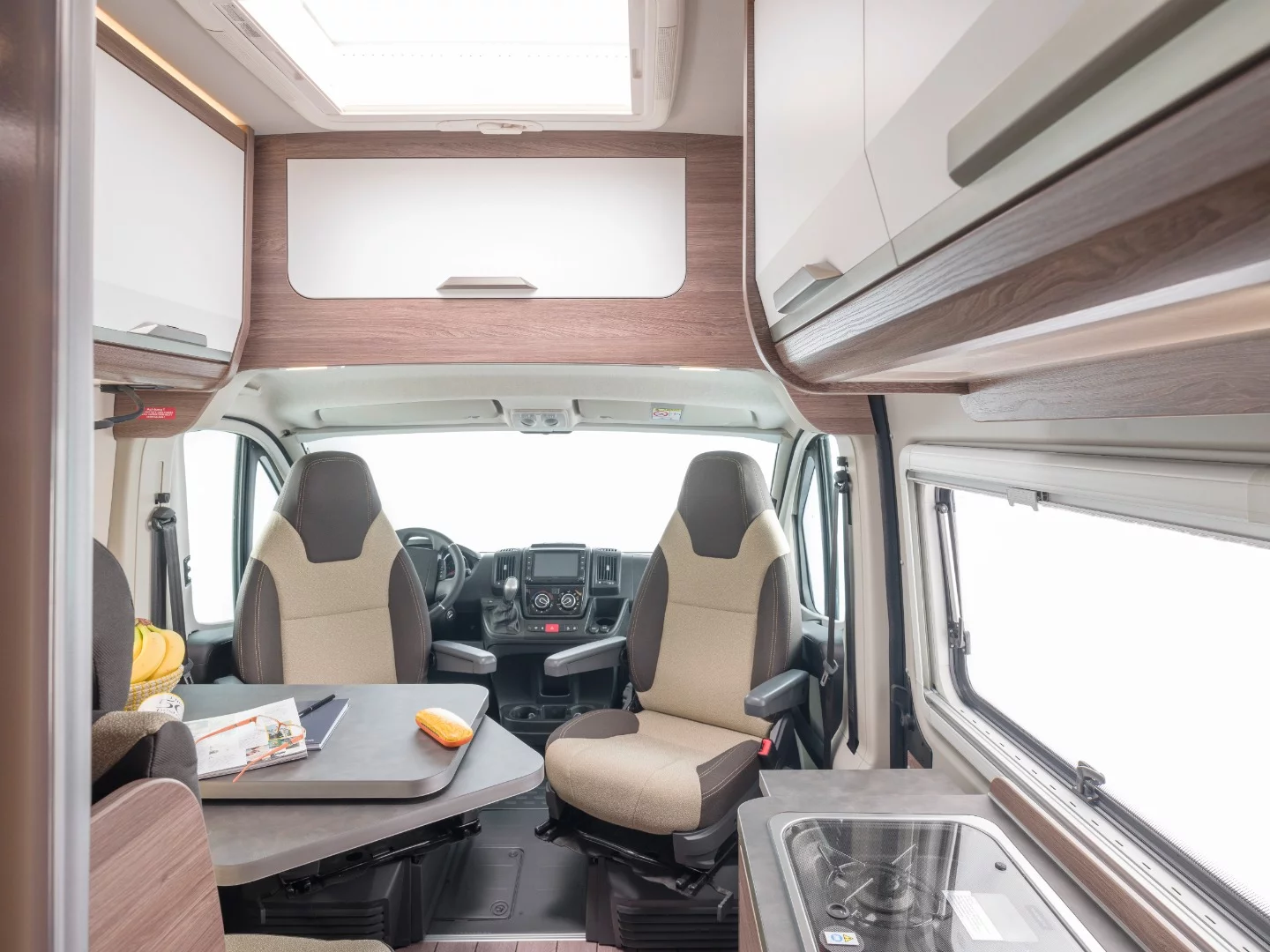 Inside the Knaus Boxlife 630 ME camper van