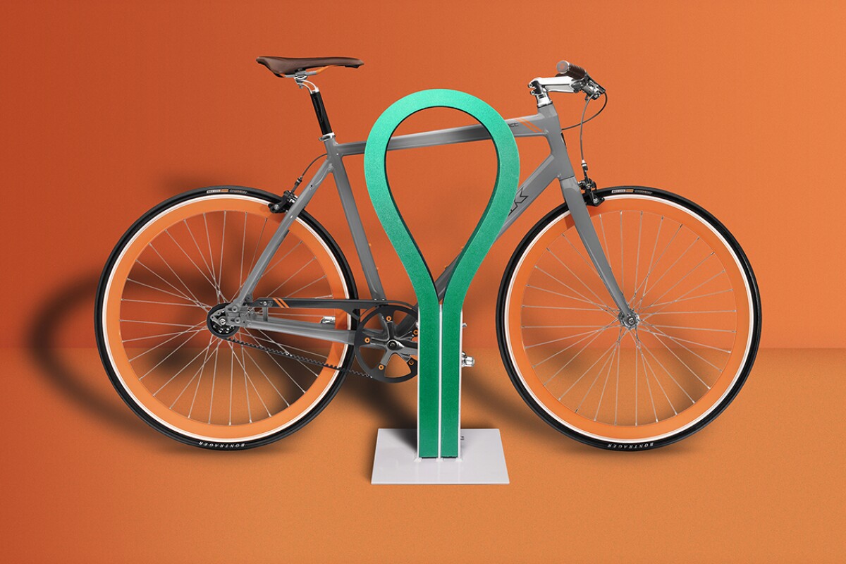 Loop bike rack adds flexibility to security
