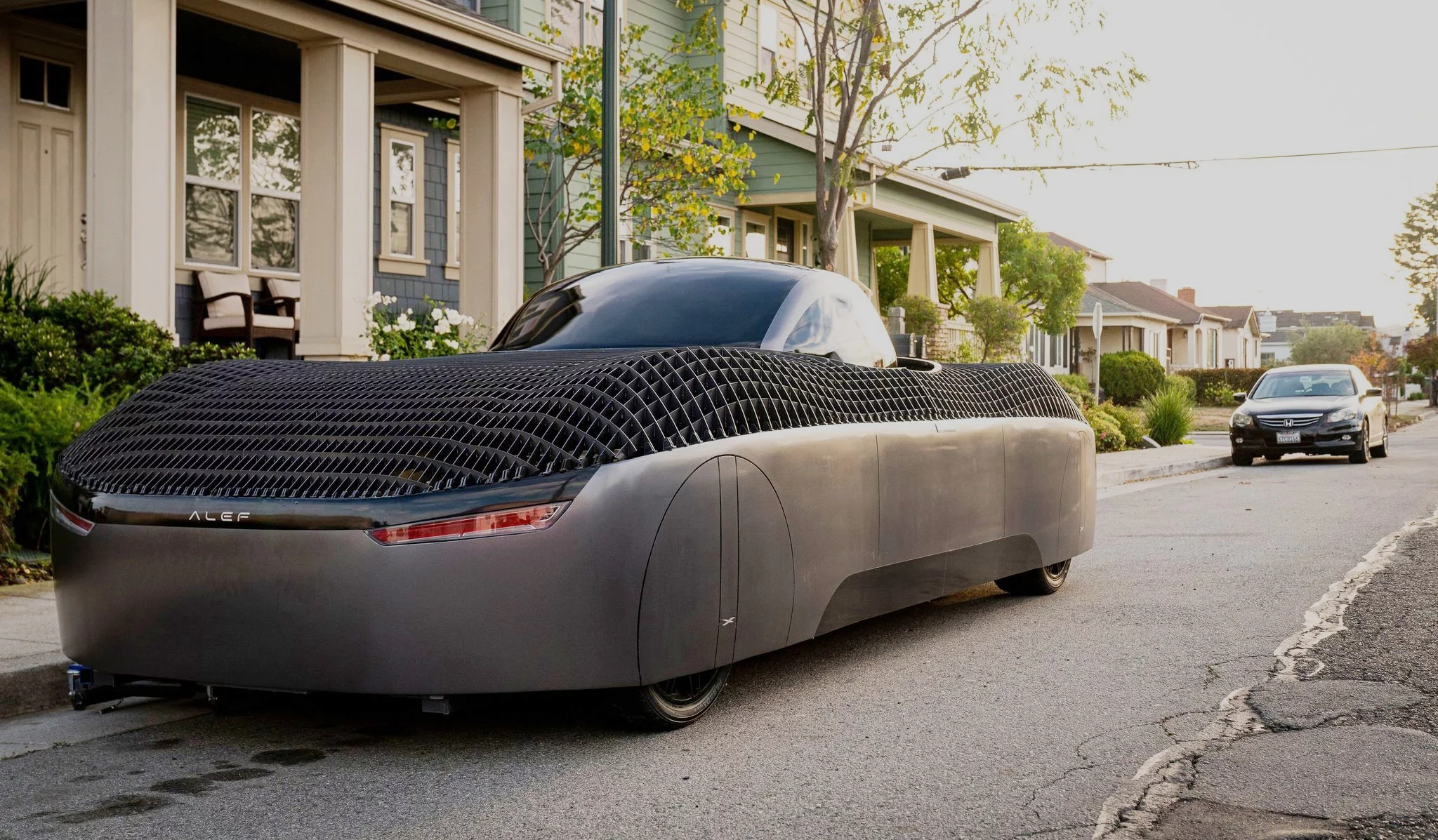 The Model A is equipped with an elevon mechanism to regulate its tilt and vertical and horizontal movement