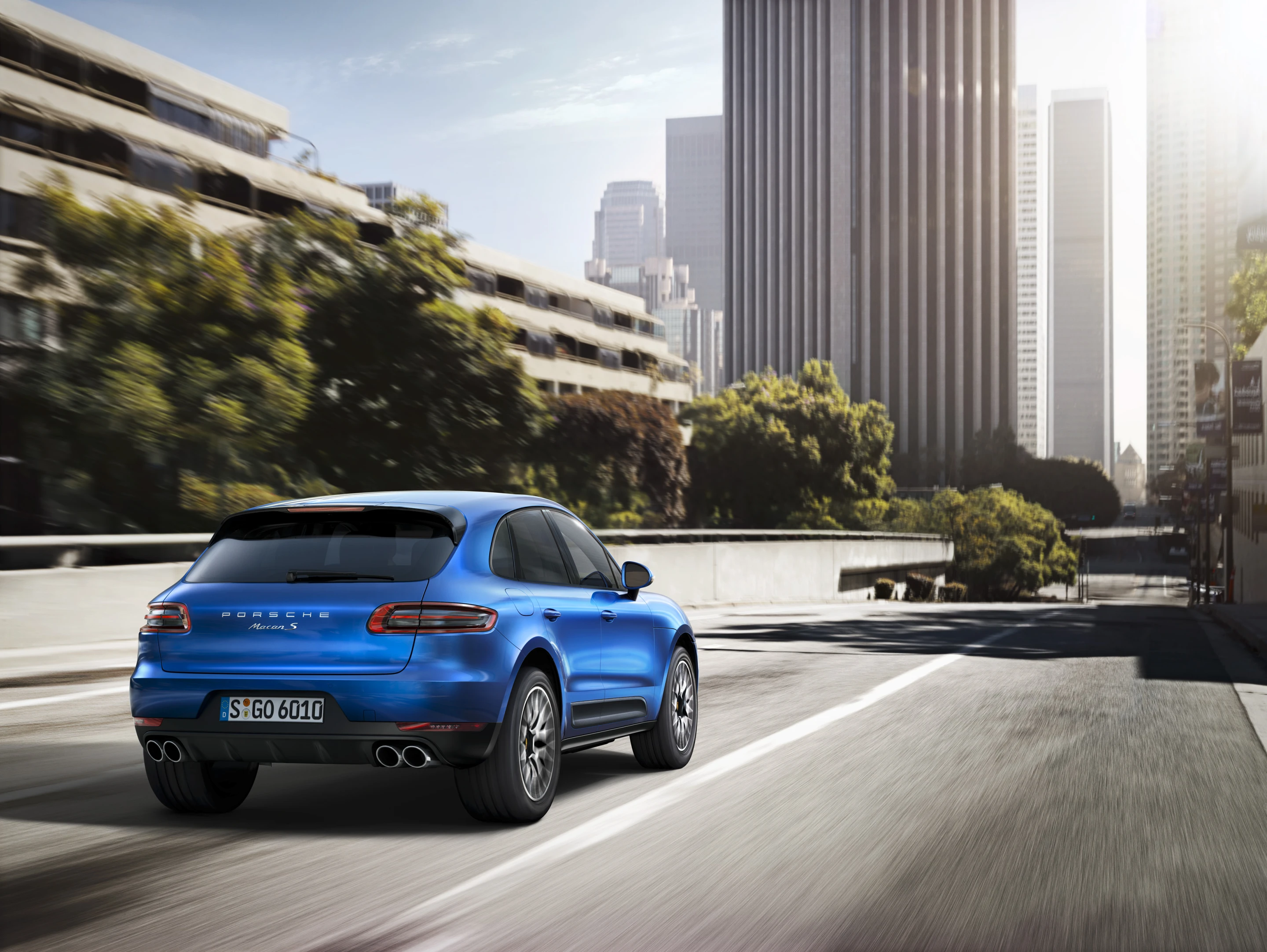 The Macan S is designed for everyday driving